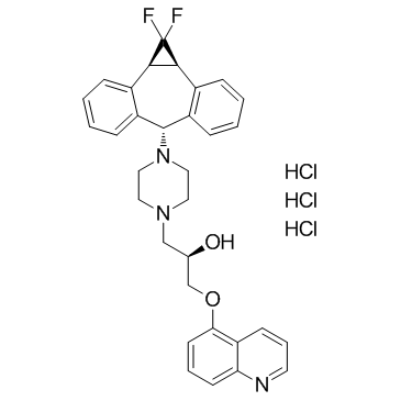 Zosuquidar trihydrochloride(RS 33295-198 3HClLY-335979 3HCl)图片