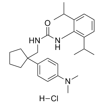 Nevanimibe hydrochloride(PD-132301 hydrochloride ATR101 hydrochloride)图片