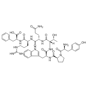 Hemorphin-7(Tyr-Pro-Trp-Thr-Gln-Arg-PheYPWTQRF)图片