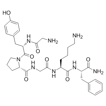 Protease-Activated Receptor-4(Gly-Tyr-Pro-Gly-Lys-Phe-NH2GYPGKF-NH2)图片