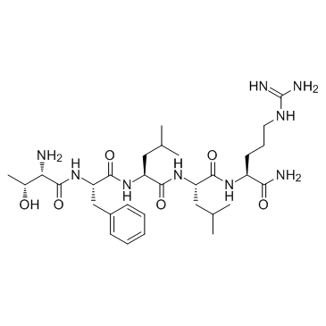 TFLLR-NH2(PAR-1-APThr-Phe-Leu-Leu-Arg-NH2)图片