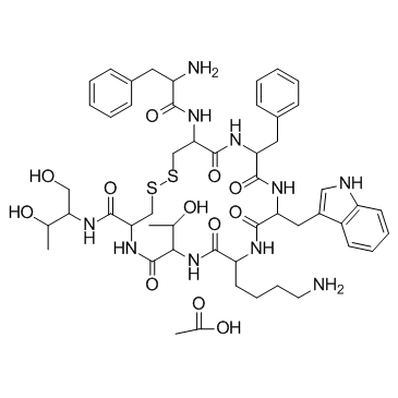 Octreotide acetate(SMS 201-995 acetate)图片