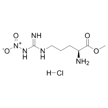 L-NAME hydrochloride(NG-Nitroarginine methyl ester hydrochloride)图片