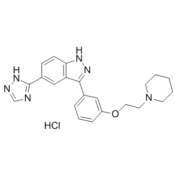 CC-401 hydrochloride(CC401 HCl)图片