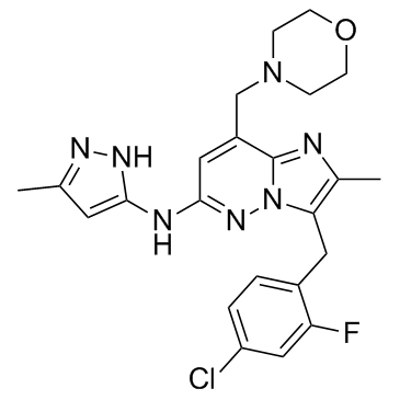 Gandotinib(LY2784544)图片