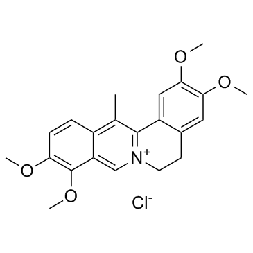 Dehydrocorydaline chloride(13-Methylpalmatine chloride)图片