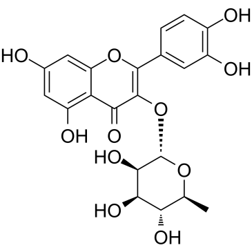 Quercitrin(Quercetin 3-rhamnoside)图片