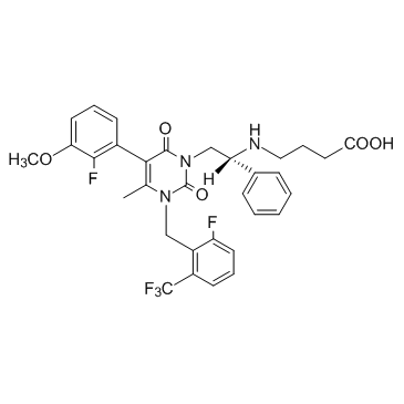 (R)-Elagolix(NBI-56418)图片