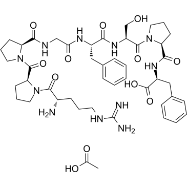 [Des-Arg9]-Bradykinin acetate图片