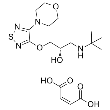 (S)-Timolol Maleate(L-714,465(Maleate) MK 950)图片