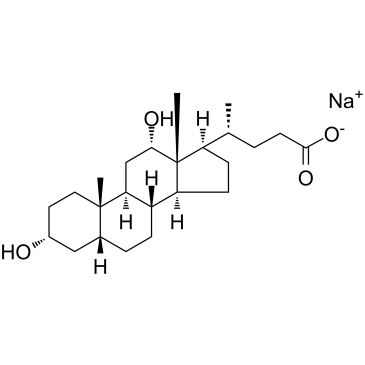 Deoxycholic acid sodium salt(Sodium deoxycholate)图片