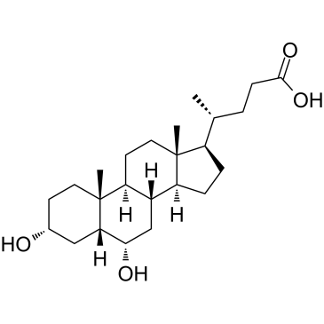 Hyodeoxycholic acid图片