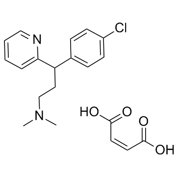 Chlorpheniramine maleate(Chlorphenamine maleate)图片