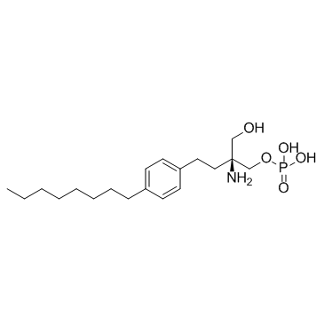 FTY720(S)-Phosphate((S)-FTY720P(S)-FTY720 phosphate)图片