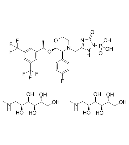 Fosaprepitant dimeglumine(MK-0517 L785298)图片