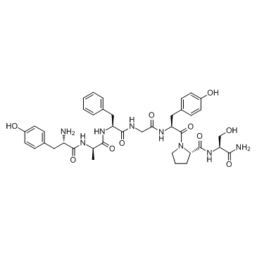 Dermorphin(Tyr-d-Ala-Phe-Gly-Tyr-Pro-Ser-NH2Y{d-ALA}FGYPS-NH2)图片
