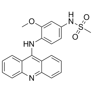 Amsacrine(m-AMSA acridinyl anisidide)图片