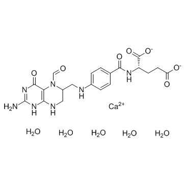 Folinic acid calcium salt pentahydrate(Leucovorin calcium salt pentahydrate)图片