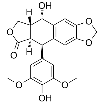 4'-Demethylepipodophyllotoxin(4'-O-demethylepipodophyllotoxin4'-DMEP)图片