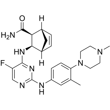 Cenisertib(AS-703569)图片