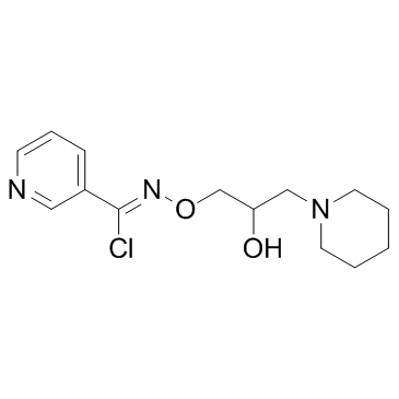 Bimoclomol(N-[2-Hydroxy-3-(1-piperidinyl)propoxy]-3-pyridinecarboximidoyl chloride)[CAS 130493-03-7]图片