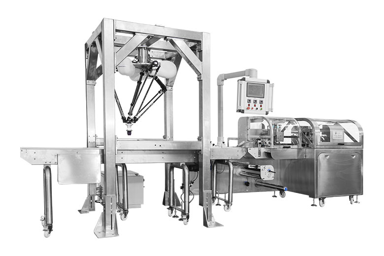 Packing Machine with Robotic Hand Feeding CB-450XWSR图片