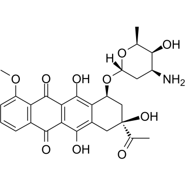 Daunorubicin(Daunomycin RP 13057 Rubidomycin)ͼƬ