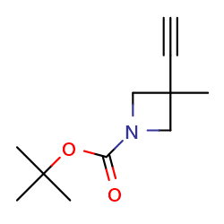 1-Boc-3-ethynyl-3-methylazetidine图片
