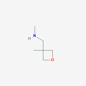 N-Methyl-1-(3-methyloxetan-3-YL)methanamine图片