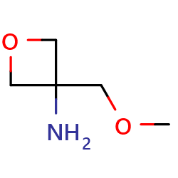 3-(Methoxymethyl)oxetan-3-amine图片