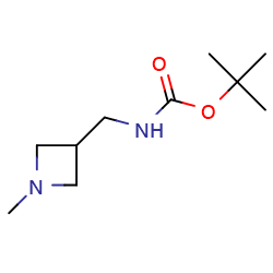Tert-butylN-[(1-methylazetidin-3-yl)methyl]carbamate图片