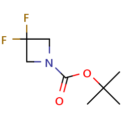Tert-butyl3,3-difluoroazetidine-1-carboxylate图片