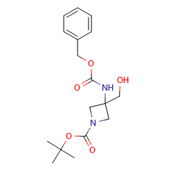 1-Boc-3-(Cbz-amino)azetidine-3-methanol图片