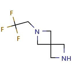 2-(2,2,2-Trifluoroethyl)-2,6-diazaspiro[3,3]heptane图片