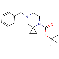 Tert-butyl7-benzyl-4,7-diazaspiro[2,5]octane-4-carboxylate图片