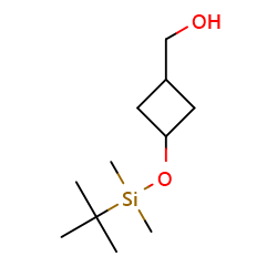 trans-3-[[(1,1-Dimethylethyl)dimethylsilyl]oxy]cyclobutanemethanol图片