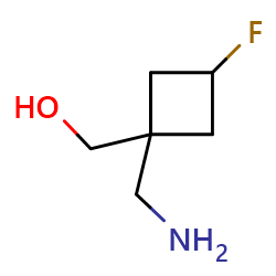 1-(Aminomethyl)-3-fluoro-cyclobutanemethanol图片