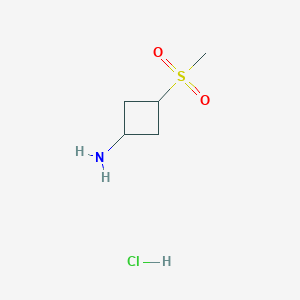 cis-3-Methylsulfonylcyclobutylaminehydrochloride图片