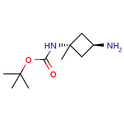 cis-(3-Amino-1-methyl-cyclobutyl)carbamicacidtert-butylester图片