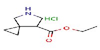 Ethyl5-azaspiro[2,4]heptane-7-carboxylatehydrochloride图片