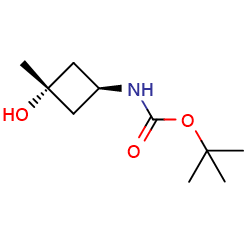 cis-Tert-butyl3-hydroxy-3-methylcyclobutylcarbamate图片