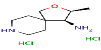 (3S,4S)-3-Methyl-2-oxa-8-azaspiro[4,5]decan-4-aminedihydrochloride图片