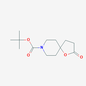 Tert-butyl2-oxo-1-oxa-8-azaspiro[4,5]decane-8-carboxylate图片