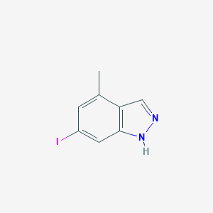 6-Iodo-4-methyl-(1H)indazole图片
