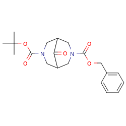 3-Benzyl7-tert-butyl9-Oxo-3,7-diaza-bicyclo[3,3,1]nonane-3,7-dicarboxylate图片