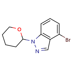 4-BROMO-1-(TETRAHYDRO-2H-PYRAN-2-YL)-1H-INDAZOLE图片