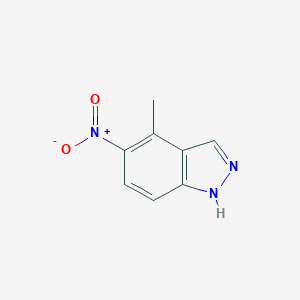4-Methyl-5-nitro-1H-indazole图片