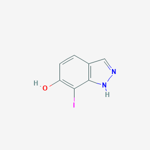 6-Hydroxy-7-iodo-1H-indazole图片