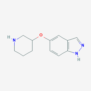 5-(Piperidin-3-yloxy)-1H-indazole图片