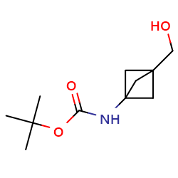Tert-Butyl(3-(hydroxymethyl)bicyclo[1,1,1]pentan-1-yl)carbamate图片